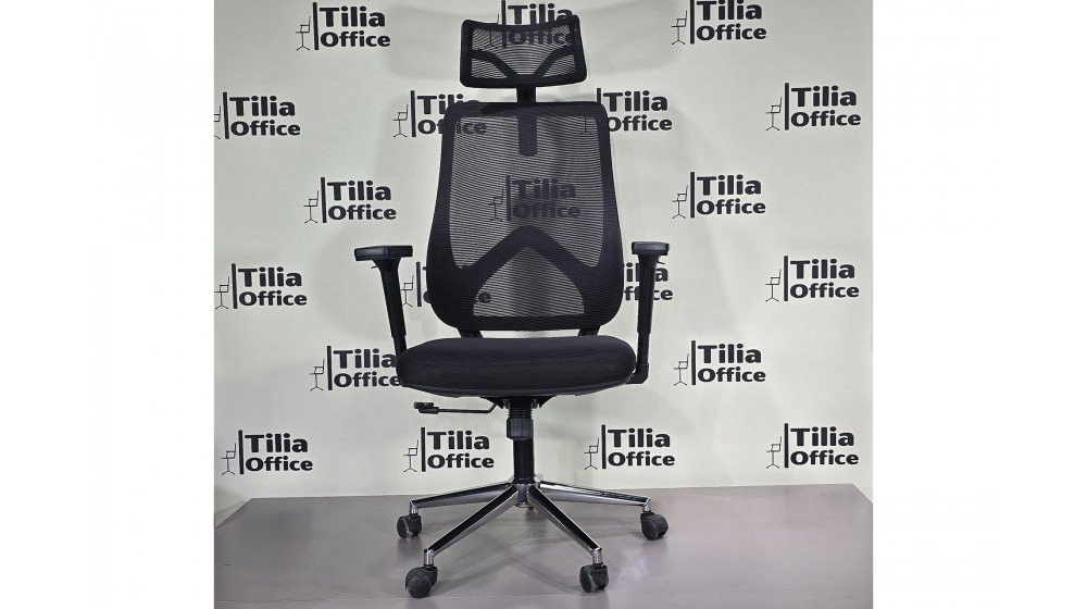 Flec Makam Koltuğu - Krom Ayaklı Profesyonel Yönetici Koltuğu